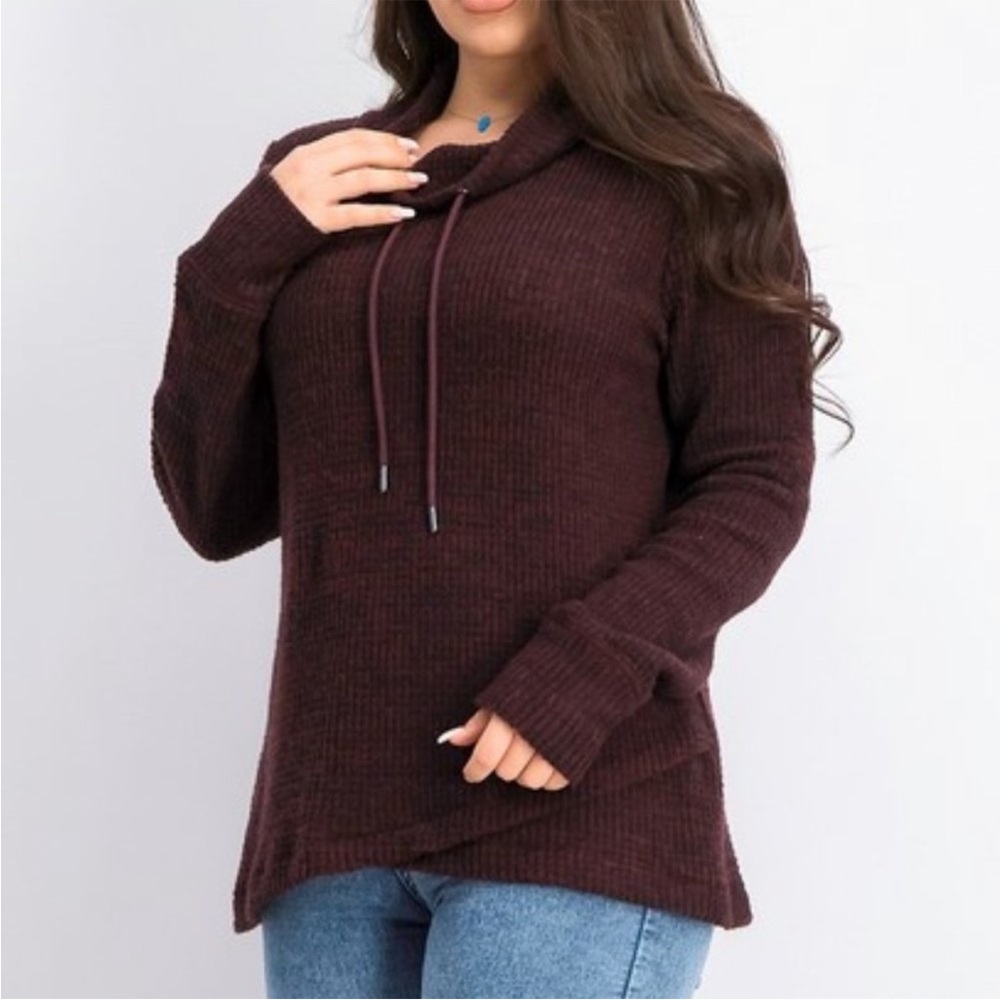 Ideology Women’s Medium Cowl Neckline With Drawstring